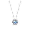 Metal Material Sunflower Collarbone Necklace, Ins Style Hot New Morchain-0-3