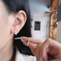 wholesale S925 Sterling Silver Korean Style Sweet Irregular Bow-shaped Stud Earrings Ins Creative Design-0-3