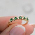 wholesale S925 sterling silver stackable ring, birthday gift, unique and niche, diamond-paved pinky ring for daily wear-0-4
