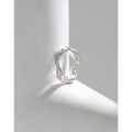 wholesale S925 Sterling Silver 785 Open Adjustable Ring for Women-0-1