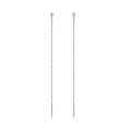 wholesale 925 Sterling Silver Zircon Ear Wire Long Drop Fringe Earrings High-End-0-4
