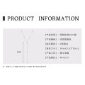 925 Silver Y-Tassel Pendant Necklace with Sparkling Moissanite Heart-0-14