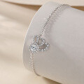 wholesale 925 Sterling Silver Zircon Bracelet Cross-border Jewelry for, Ins Niche Dior-style Accessories, Amazon Best-selling Silver Wholesale-0-2