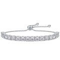 wholesale 925 Sterling Silver Amazon Best-Selling Tennis Bracelet for Women, Premium Luxury European and American Style Moissanite Bracelet-0-4
