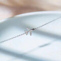 wholesale 925 Sterling Silver Airplane Bracelet for Women, Summer Small Fresh Minimalist Design New Jewelry-0-0
