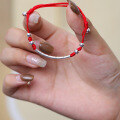 wholesale S925 Sterling Silver Bamboo Knot Small Red Cord Bracelet for Women, Literary and Versatile Design, Gift for Girlfriend or Friend-0-2