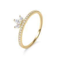 wholesale S925 sterling silver bamboo leaf Chinese style ring with moissanite, Golden Dawn series, women's new Chinese-style jewelry, new design-Moissanite Ring  US size 7 (domestic size 15)