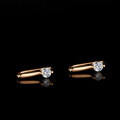 S925 Sterling Silver 10-Point Earrings Women's Simple Elegant Wedding Moissanite Gift Jewelry Cross-Border Wholesale-0-0