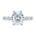 wholesale 925 Silver New 5ct Firework Cut Aurora Six-Prong Ring for Women, High-End Rich Lady Style Ring-0-4