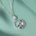 wholesale 925 Silver Bfirst Cultural and Creative Birdsong in the Blossoms Necklace, Versatile Pendant for Spring Neo-Chinese Style Women's Jewelry, Dropshipping Available-0-1