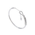 wholesale 999 Sterling Silver Auspicious Clouds Solid Bracelet for Women, Chinese Style Gift for Best Friend or Girlfriend Wishing Peace and Happiness-0-4