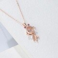 wholesale S925 Sterling Silver Goldfish Pendant with a Lively and Fashionable Niche Design, High-End Sense, Gift for Girlfriend with the Message "The Rest of My Life with You"-0-1
