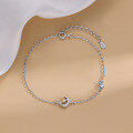 wholesale S925 Sterling Silver New Bracelet Simple and Elegant Ins Niche Design Cupid's Arrow Hand Jewelry-0-3