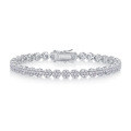 S925 Silver Cross-Border New Hot-Selling Versatile Pave Bracelet-0-6