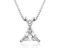 wholesale S925 Sterling Silver Necklace [Clearance with Free Shipping] Unconventional Square Zircon Pendant for Women, Small and Unique, Simple and Versatile-Type O【Clearance Free Shipping】