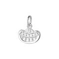 wholesale S925 Sterling Silver Abacus Pendant Drop, National Trend DIY Necklace Bracelet Accessory, Silver Charm-0-6