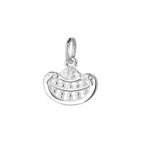 wholesale S925 Sterling Silver Abacus Pendant Drop, National Trend DIY Necklace Bracelet Accessory, Silver Charm-YP218MB: Approximately 1.1 grams. Quantity above 100 will be charged based on the weight of the silver.