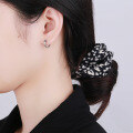 wholesale S925 Sterling Silver Korean-style Creative and Trendy Fish Bone Pattern Earrings New Simple Stud Earrings-0-3