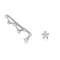 wholesale S925 Sterling Silver Marquise Cut Leaf-Shaped Zircon Ear Hook Ins Luxury Cross-Border Earrings-0-19
