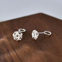 wholesale S925 Silver Ear Cuff With Minimalist Design For Women, Fashionable And Practical For Commuting, Unique And Style Elegant Ear Jewelry Wholesale-Silver hook pure silver