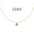 wholesale 925 Sterling Silver Cross-Border European and American Women's Small Luxury Tassel Geometric Pendant Stackable Layering Collarbone Necklace-0-10
