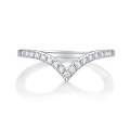 wholesale S925 Silver Moissanite Crown Adjustable Women's Ring, Ready-to-Ship Wholesale-0-4