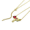 wholesale 925 Silver New Cardcaptor Sakura Bird Head Sealed Key Necklace Collarbone Chain, Sakura's Matching Magic Wand-0-4