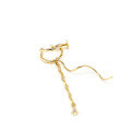 wholesale 925 Silver Gold Plated Detachable Tassel Ear Clips, Summer New Arrival, Factory Direct Wholesale-0-1