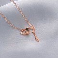 wholesale S925 silver electroplated source factory new Korean style fashionable women's chain necklace wholesale-0-1