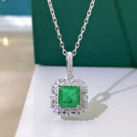 S925 Sterling Silver Four Leaf Clover Pendant Necklace, Wholesale-Style D [Clearance Sale with Free Shipping]  925 Silver