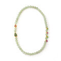 wholesale Metal material, new Chinese style tourmaline and Hetian jade bracelet enamel millet beads hand string advanced sense accessories-0-4