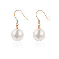 wholesale S925 Sterling Silver New Fashionable and Popular Shell Pearl Synthetic Pearl Earrings Korean Elegant Ear Hook Women's Earrings Wholesale-0-4