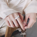 wholesale S925 Sterling Silver Creative Silver Shell Ring, Individualistic Trend European and American Fashion Punk Style Index Finger Ring for Women-0-3