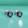 wholesale S925 Sterling Silver Moissanite Earrings, Light Luxury, Minimalist, Versatile, Niche Design, Super Sparkly Earrings for Women, Gift for Girlfriend-0-24