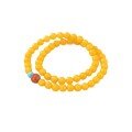 wholesale Metal material first: Natural beeswax double-strand bracelet for women layered wear with Nanhong multicolored bracelet and chicken oil yellow beeswax bracelet factory wholesale-0-4