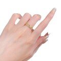 wholesale S925 Gold-Plated Silver New ZHUOZHIFANG Stackable Ring Women'sIns Style Ring Band for Drop Shipping-0-4