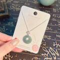 Metal Pendant Necklace with Maitreya Buddha Design-0-11
