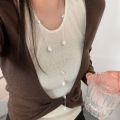 wholesale S925 Sterling Silver Pearl Sweater Chain Women's Small Fresh Minimalist Style Designer Necklace High-End Fashion Trend-0-3