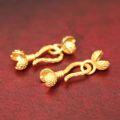 wholesale 925 Silver Gold Plated Antique Silver Blossom Clasp, DIY Bracelet Closure, Pepper Clasp, End Clasp, Link Clasp Accessories-0-1
