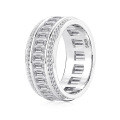 S925 Sterling Silver Alloy Minimalist Stackable Starry Band Ring, Clearance with Free Shipping-0-0