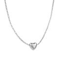 wholesale S925 Sterling Silver INS Style New Small and Chic Heart-shaped Fashion Versatile Design Pendant Necklace for Women, Ready to Ship-0-6