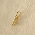 wholesale 9K Gold Korean Mini Bear Pendant Wholesale-0-1