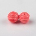 wholesale Metal material Handmade Queen Conch pure natural carved double-sided "Fu Jia Tian Xia" back cloud ornament spacer bead niche pink conch DIY accessory-0-0