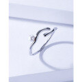 wholesale S925 Sterling Silver Pearl Ring for Women, Open Adjustable, Unique and Fashionable Niche Design, Autumn Winter Light Luxury Statement Ring for Trendy Styles-0-2