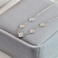 wholesale 925 Sterling Silver Daisy Bracelet for Women, Japanese-style Sweet and Minimalist, Small and Chic, Student-friendly, Simple and High-end Silver Jewelry Accessory-0-3