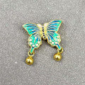 wholesale S925 Metal Ancient Style Silver Enamel Butterfly Pendant Tiliu Bracelet Necklace DIY Crystal Bead Jewelry Accessories-0-7