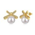 wholesale S925 Sterling Silver Earrings Necklace Ring for Women with Freshwater Pearls, Shell Pearls, and Zirconia, Designed for Fashionable and Elegant Jewelry-0-8