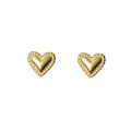 wholesale 925 Sterling Silver Heart Stud Earrings, Stylish and Sweet Small Ins-style Design for Women M03697-0-4