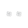 wholesale 925 Sterling Silver Entwined Circle Geometric Stud Earrings For Women-0-0