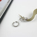 wholesale S925 Sterling Silver 208 Korean Style Leaf Love Ring Knuckle Ring Tail Ring Toe Ring-0-1